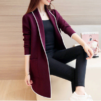 Autumn and winter ladies cardigan