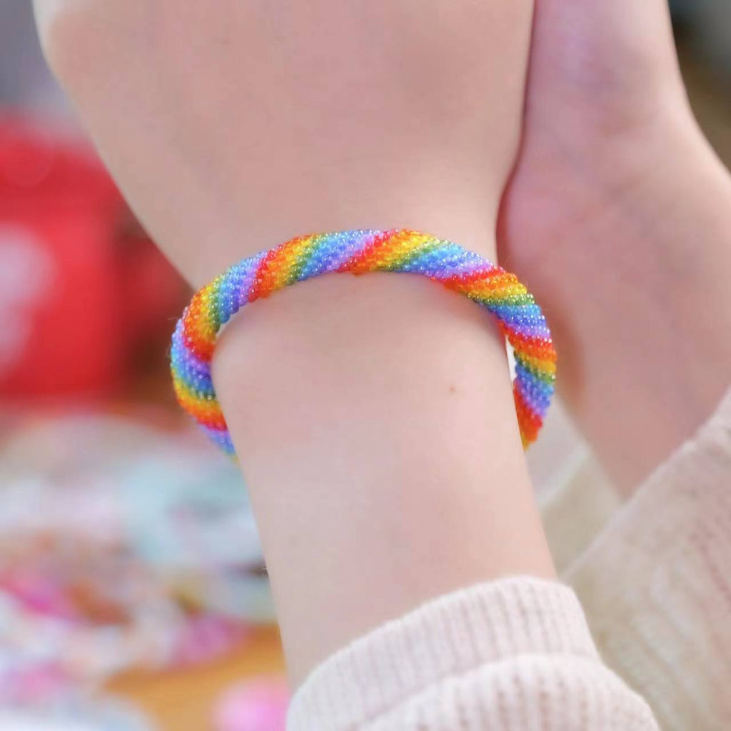 Women's Casual Dopamine Rainbow Bracelet