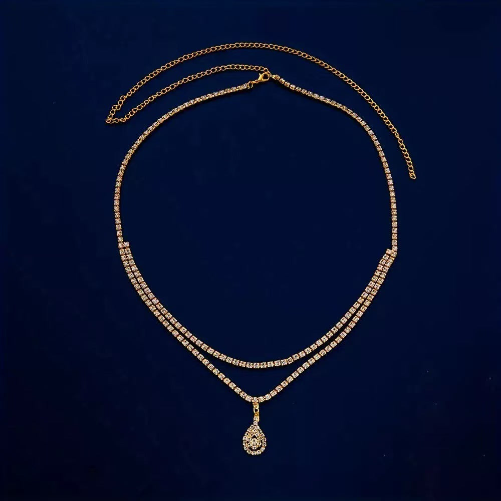 Water Drop Pendant Waist Chain Women's Simple Fashion