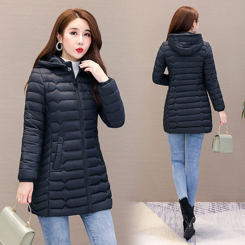 Women's light winter cotton coat