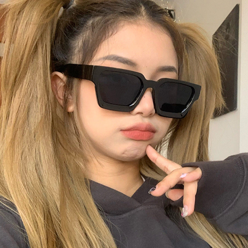 Retro Square Sunglasses For Women