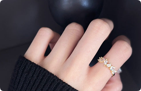 925 Sterling Silver Gold Plated 3-Select French Style