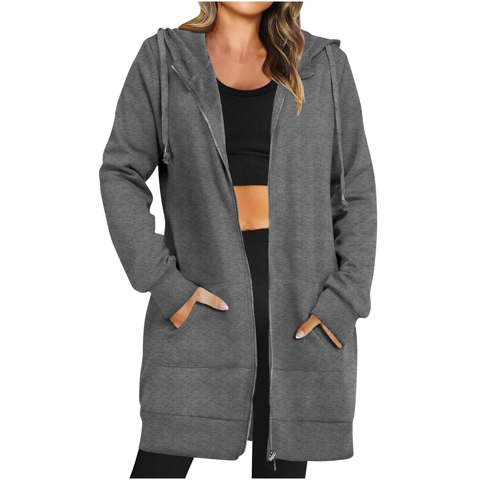 Oversized Winter Coat With Pockets