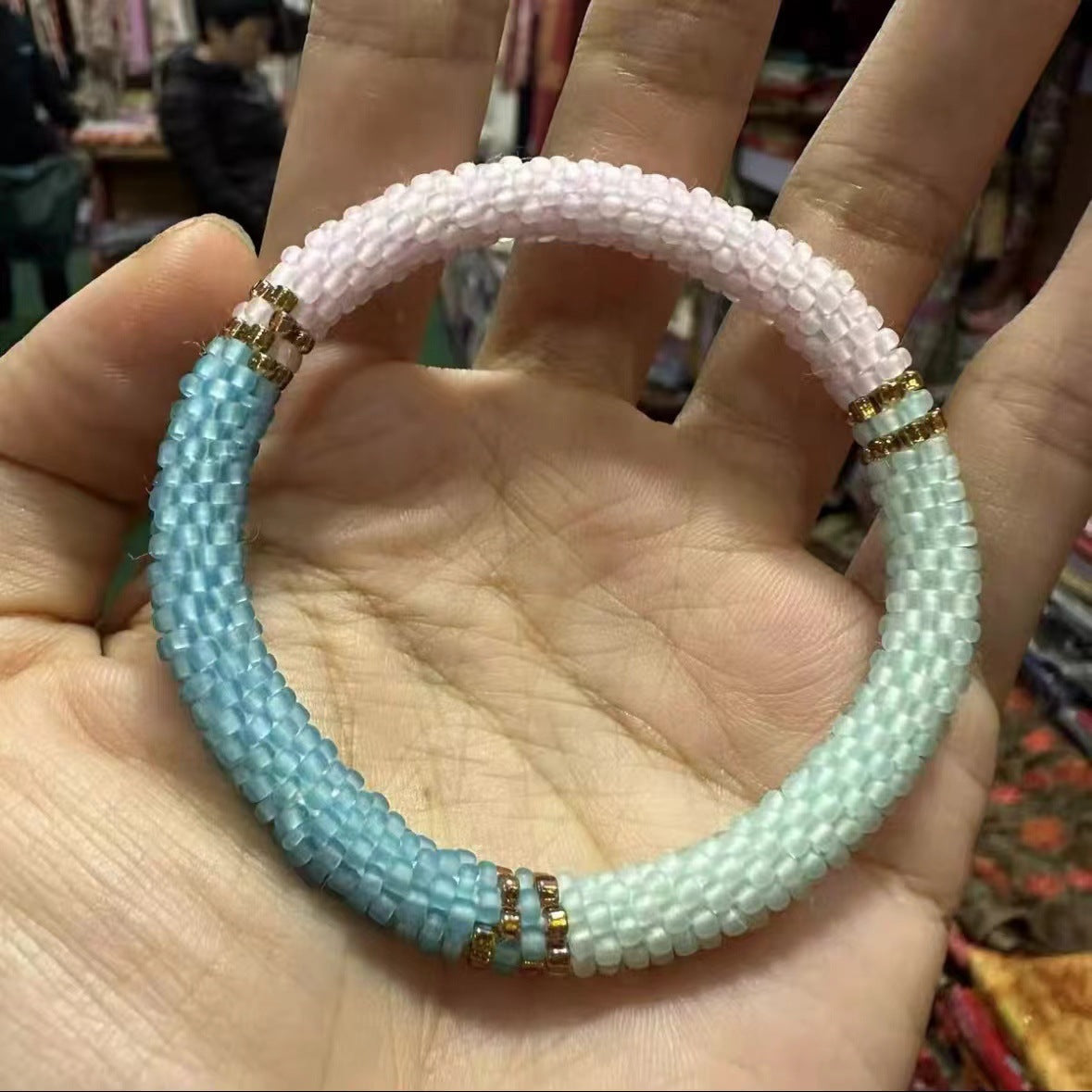 Women's Casual Dopamine Rainbow Bracelet