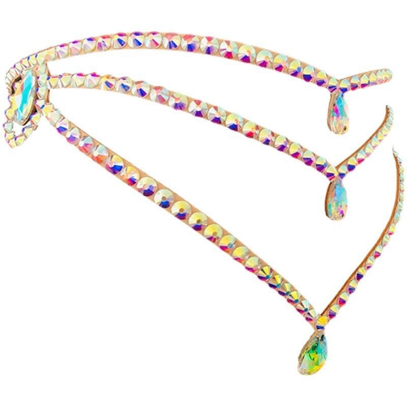 New Belly Dance Waist Chain, Heavy-duty Hot Drilling Oriental Dance Handmade