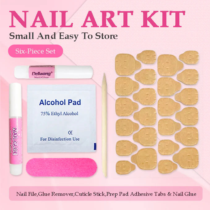 Gddsha 2025 10PCS Long Novel Design And Reusable Handmade Nails 10PCS Pmma Acrylic Nails Press OnNails Kit With Box Gifts For Women,Pink Mirage