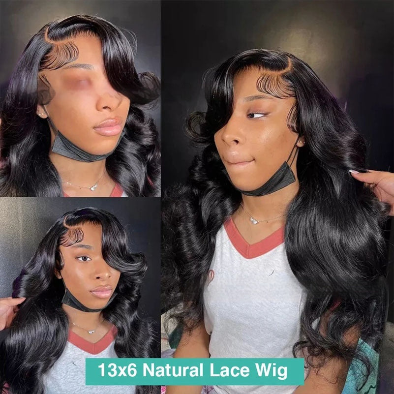 13x6 Front Lace Body Wave Lace Front Wig Human Hair