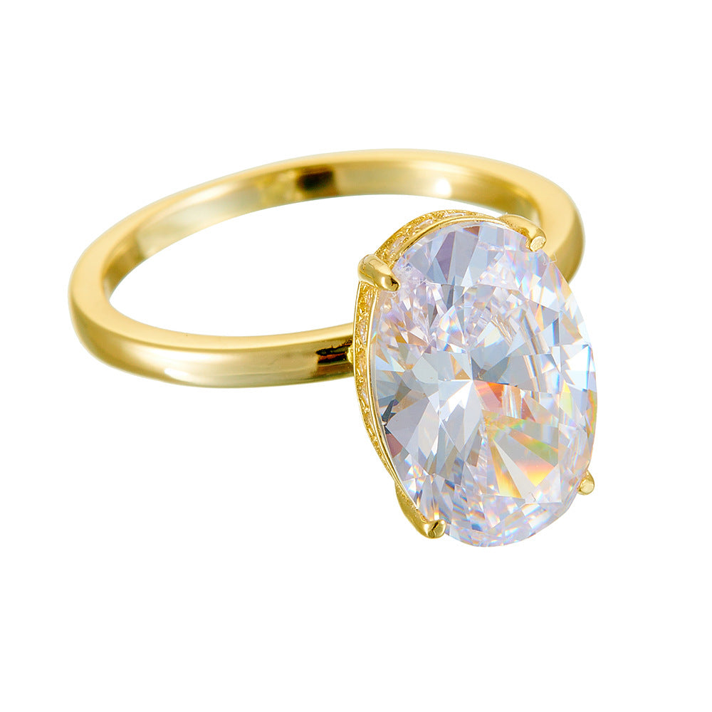 Women's Full-Diamond Ring Set