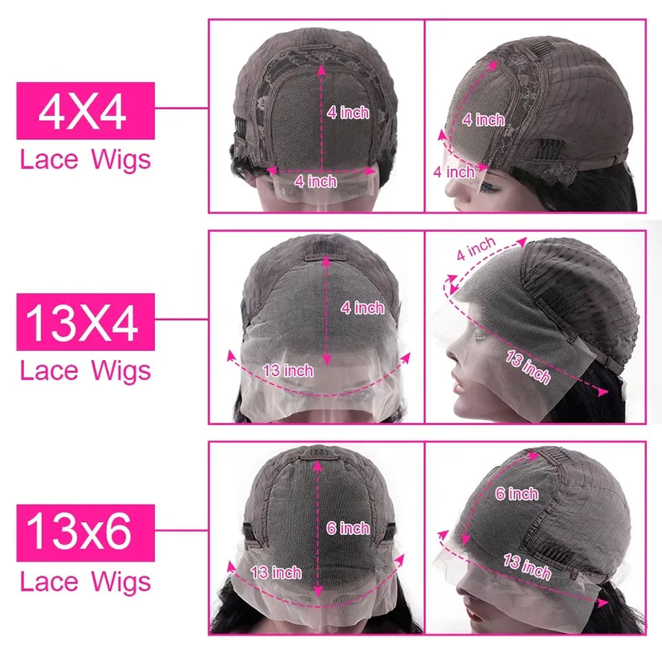 40 Inch Highlight Curly Human Hair Wig Water Wave Lace Frontal wigs Deep Wave 13x6 Hd Lace Front 100% Human Hair Pre Plucked Wig