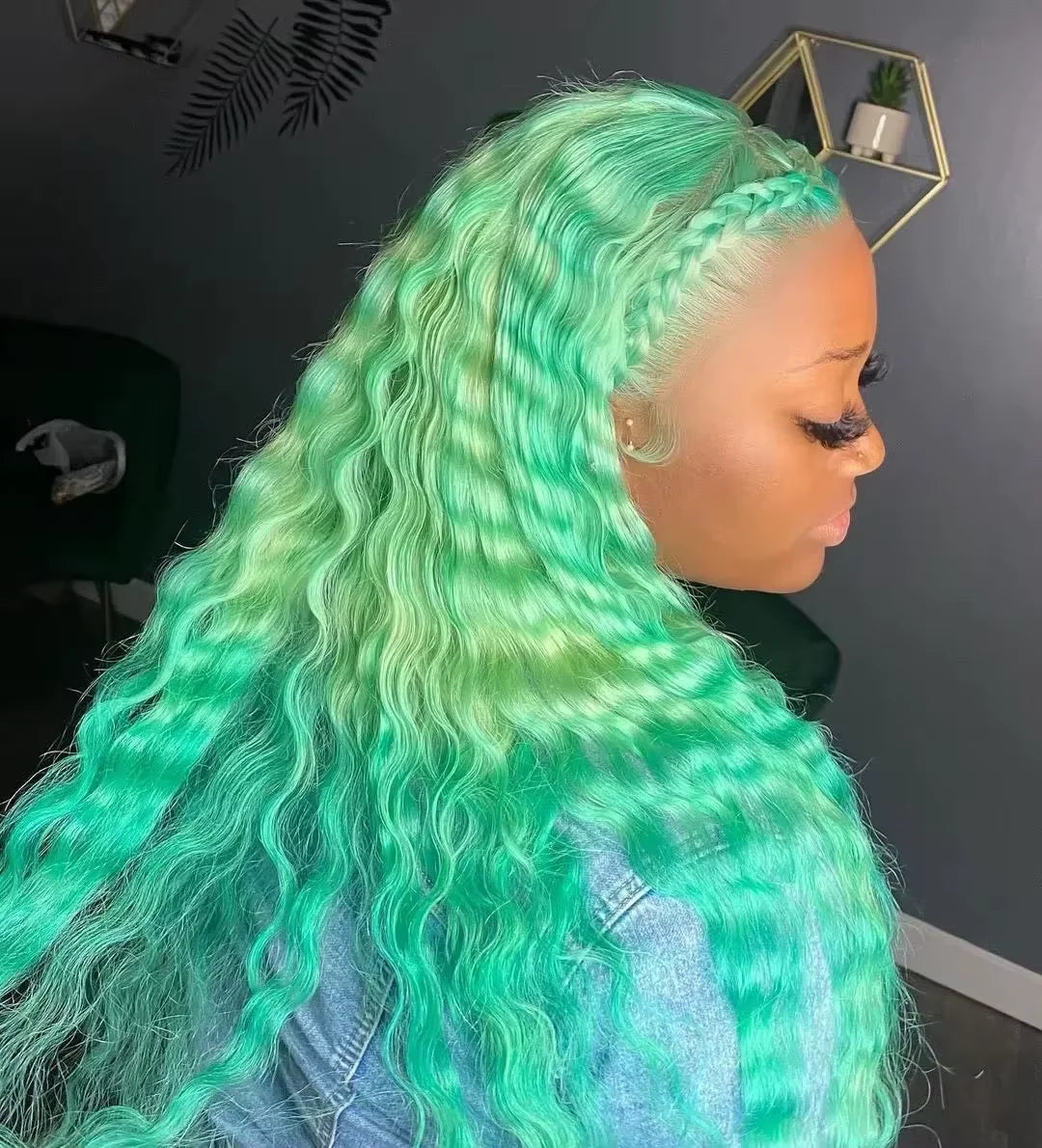 613 Curly Honey Blonde Lace Front Human Hair Wigs Loose Deep Wave 13x6 13×4 HD Water Wave Color Transparent Lace Frontal Wigs