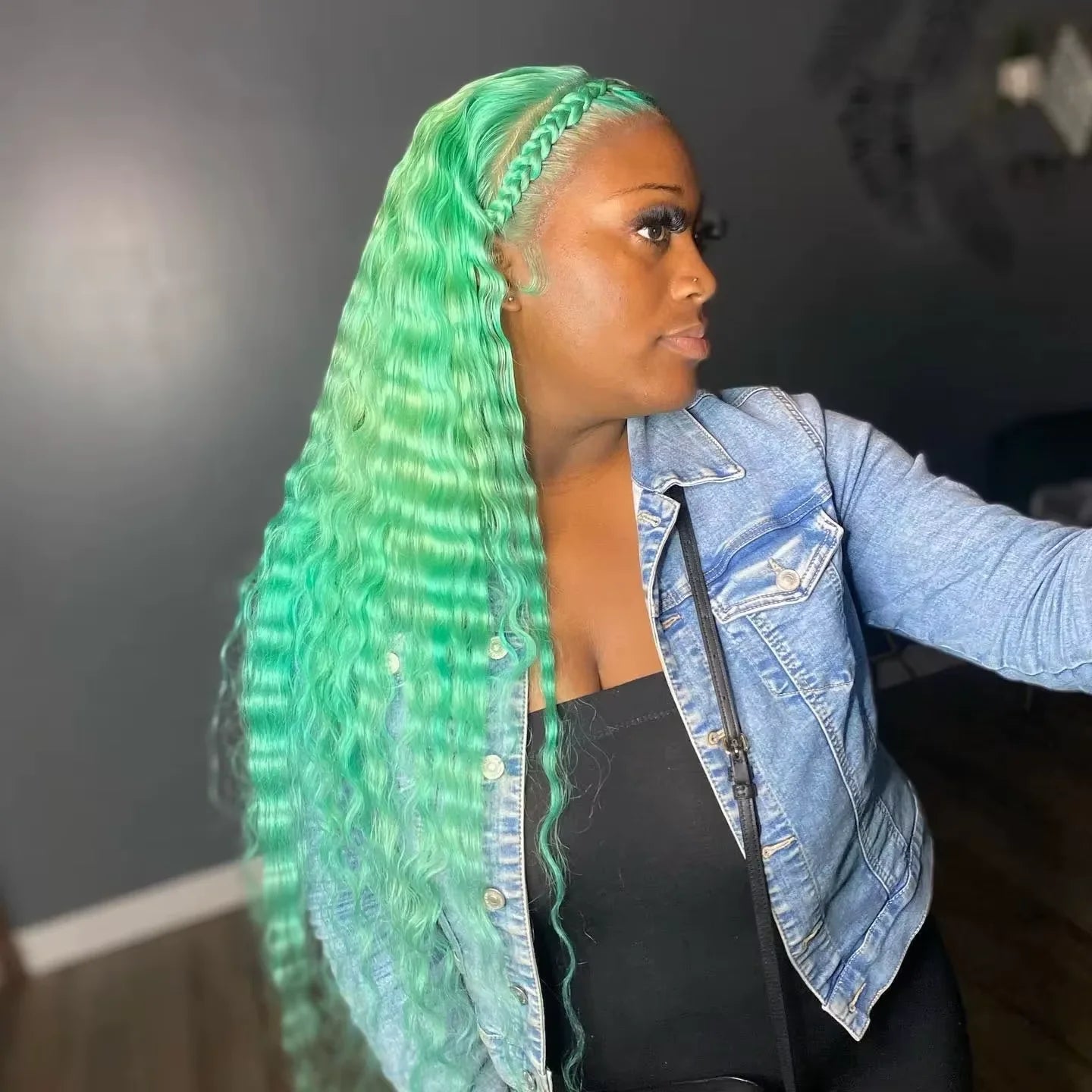 613 Curly Honey Blonde Lace Front Human Hair Wigs Loose Deep Wave 13x6 13×4 HD Water Wave Color Transparent Lace Frontal Wigs