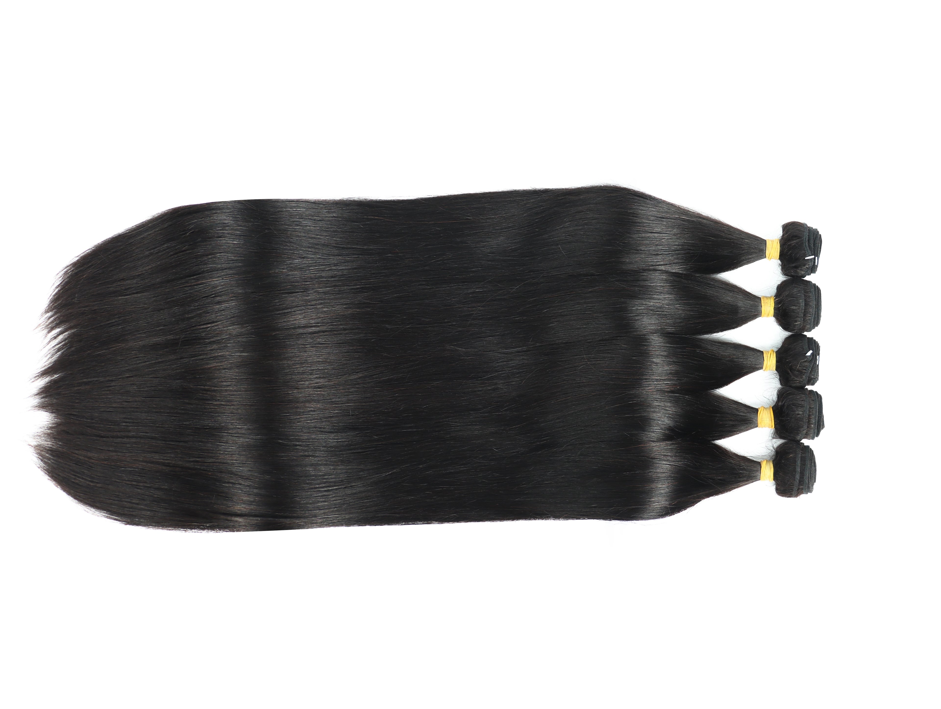 16A Straight Human Hair Bundles 100% Human Hair 40 Inch Brazilian Virgin Natural Black Unprocessed Raw Hair Bundles Extensions