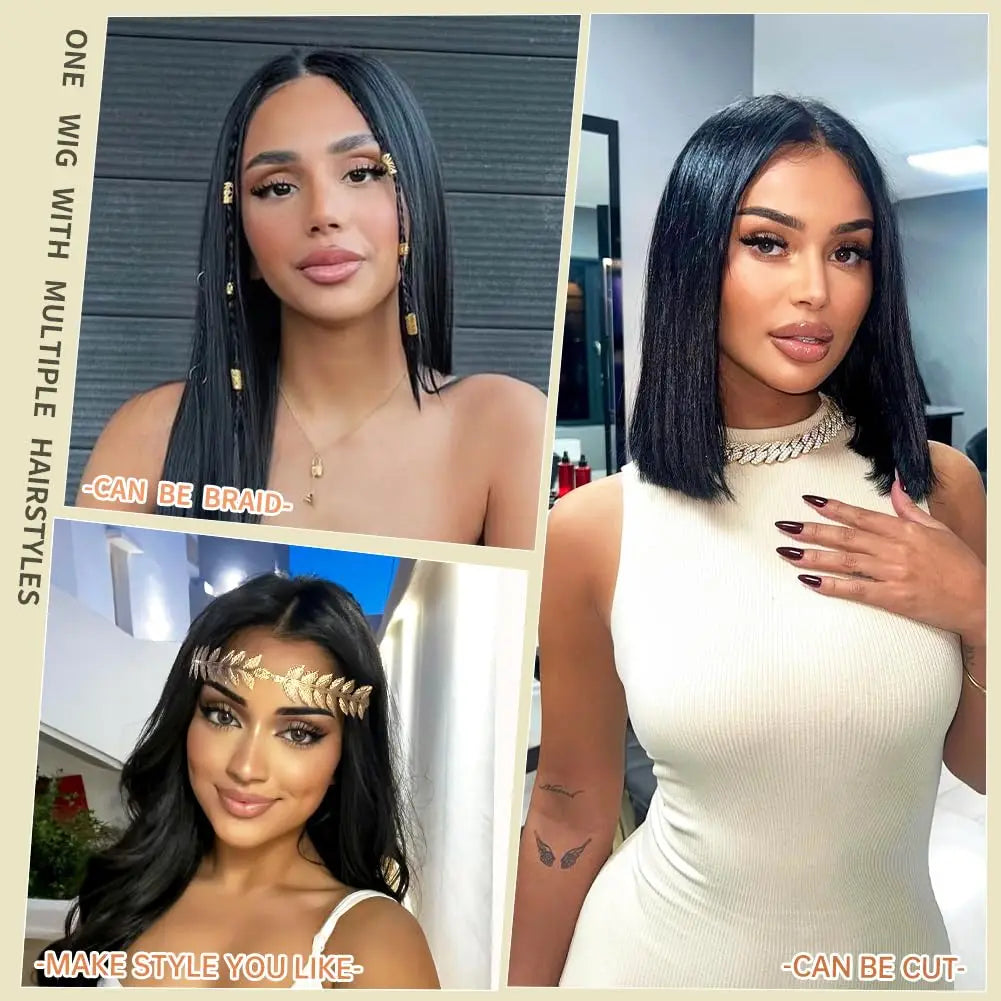 40 42 Inch 13x4 13x6 HD Transparent Bone Straight Lace Front Wigs 250% Brazilian Human Hair Wigs 5x5 Glueless Lace Closure Wigs