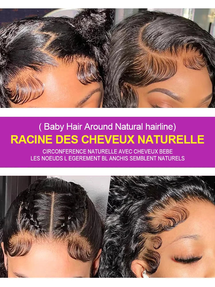 40 46 Inch Deep Wave Lace Frontal Wig 13x4 13x6 Hd Curly Human Hair Lace Front Wigs For Women Water Wave Lace Wigs 300 Density