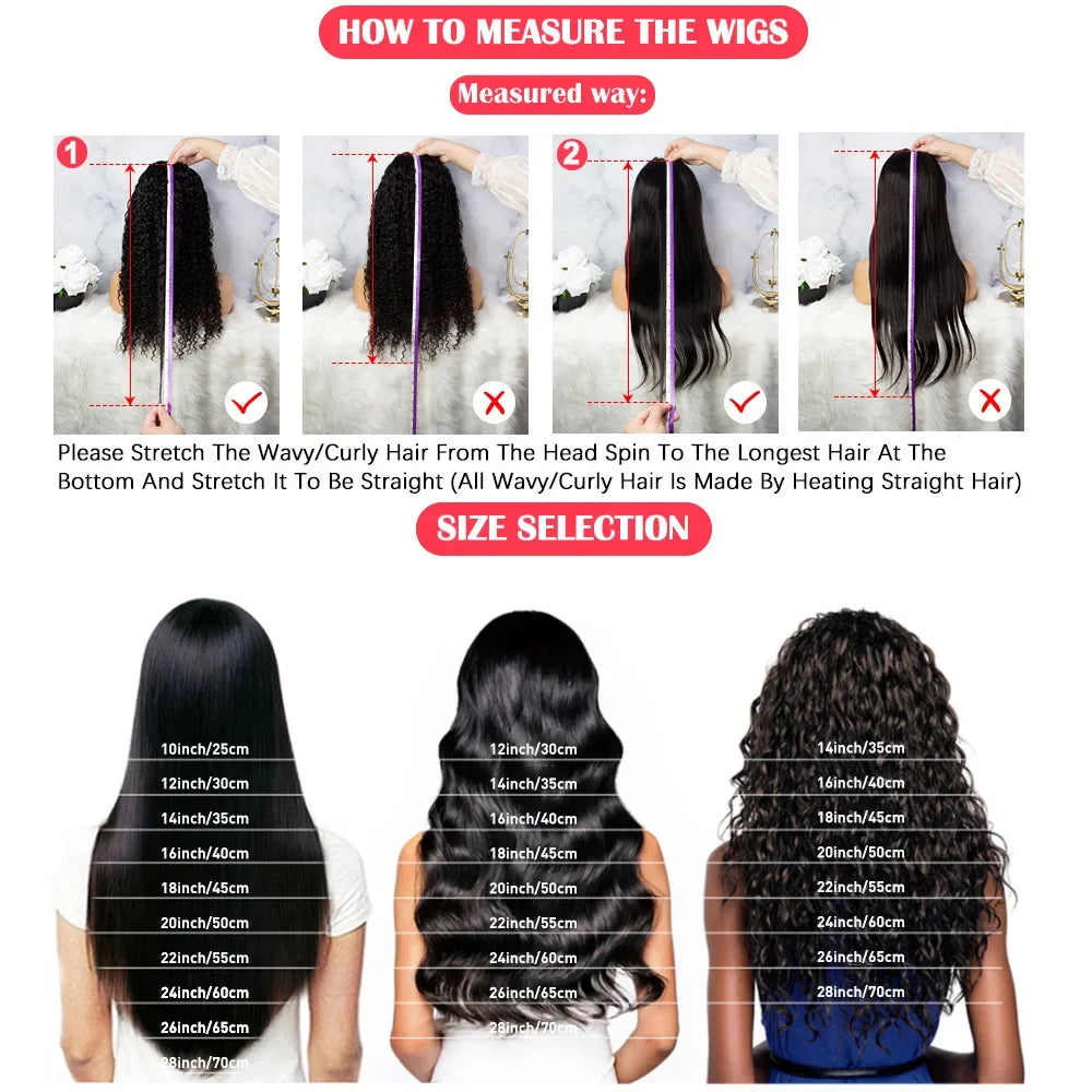 250% 13x4 Curly Lace Frontal Wigs Human Hair 250% Density Deep Wave Lace Front Wig Human Hair Transparent Lace Curly Wigs