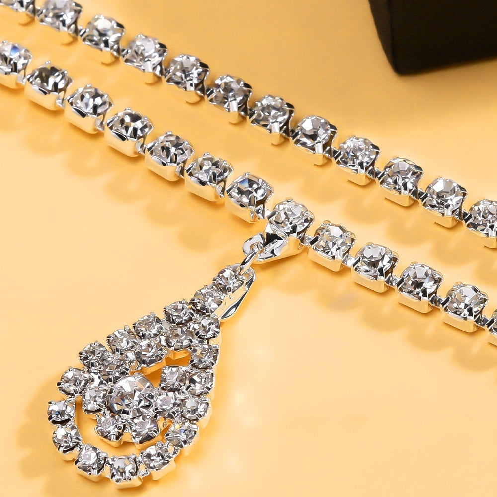 Water Drop Pendant Waist Chain Women's Simple Fashion