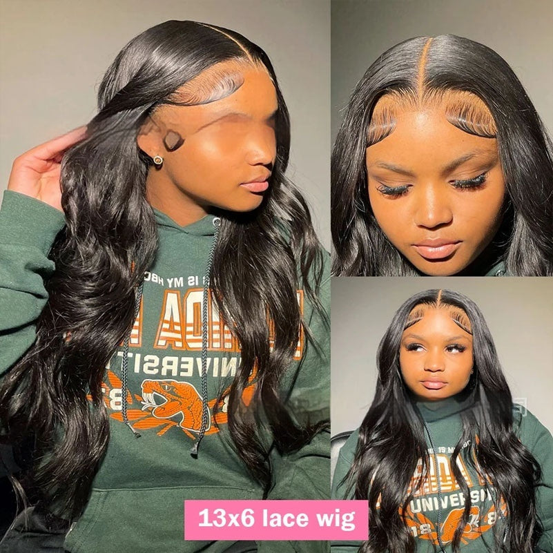 13x6 Front Lace Body Wave Lace Front Wig Human Hair