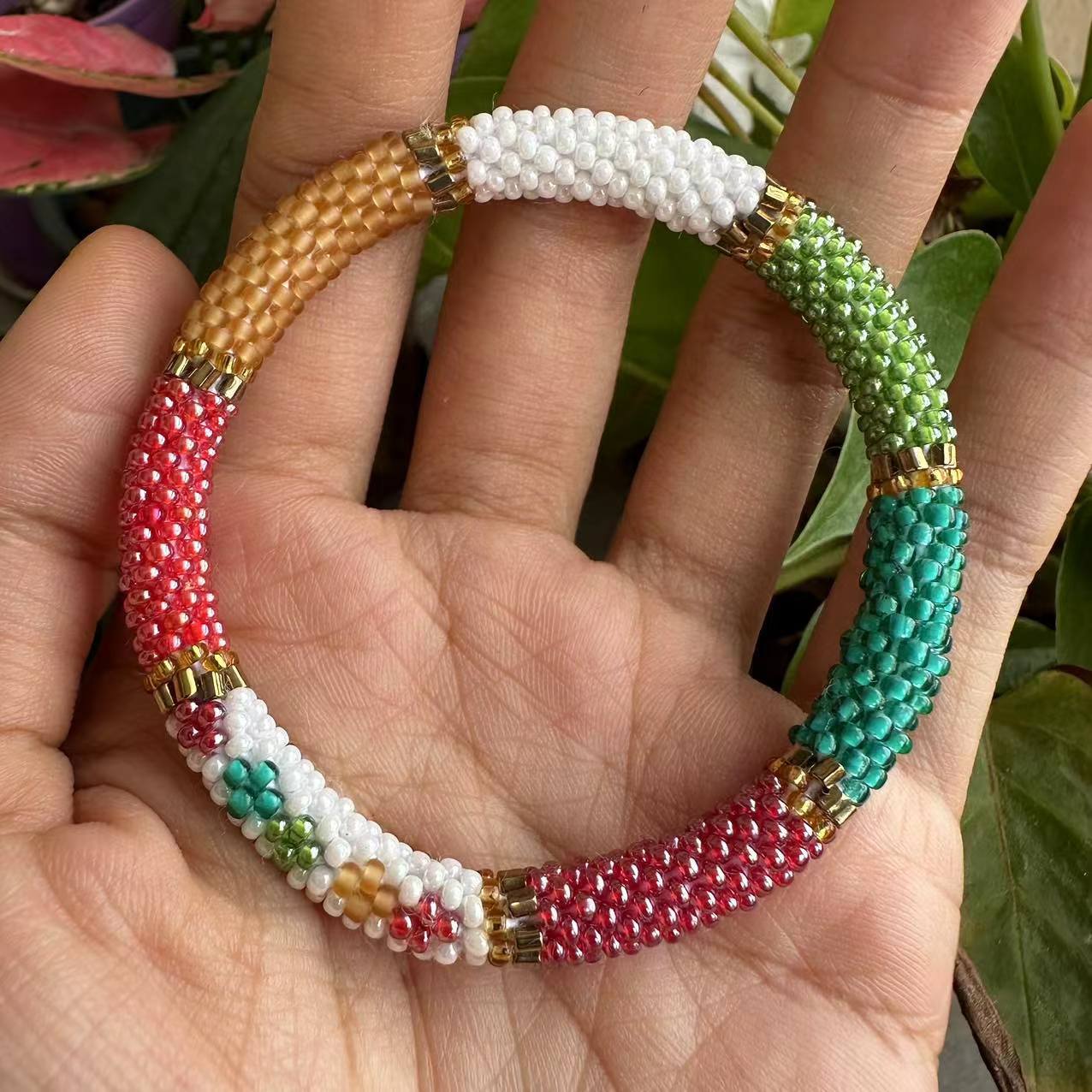 Women's Casual Dopamine Rainbow Bracelet