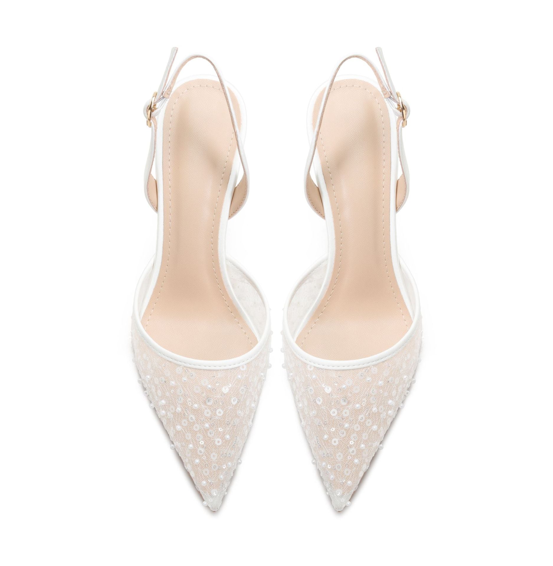 Women's Hollow Bead High-heeled Sandals