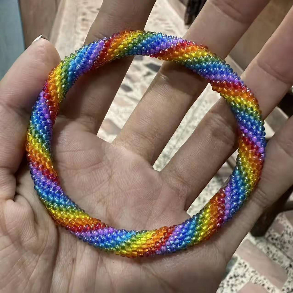 Women's Casual Dopamine Rainbow Bracelet
